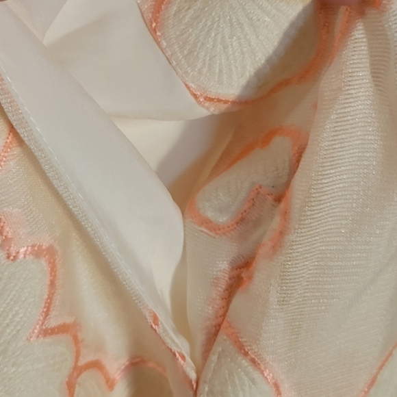 NWOT ELOQUII Neon Pink Floral Cricle Skirt with Pockets - Picture 2 of 11